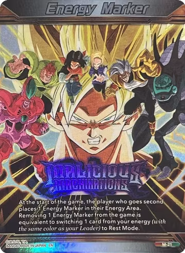 Energy Marker - Malicious Machinations (M-21) (Silver) (M-21), Prismatic Clash — DB Super card price