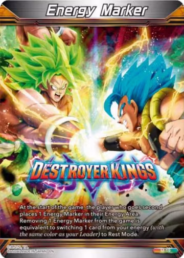 Energy Marker - Destroyer Kings (M-19) (Silver) (M-19), Prismatic Clash — DB Super card price