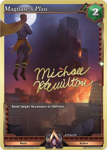 Magnate's Plan (CD1-016), Champion Deck: Michael Hamilton — Alpha Clash card price