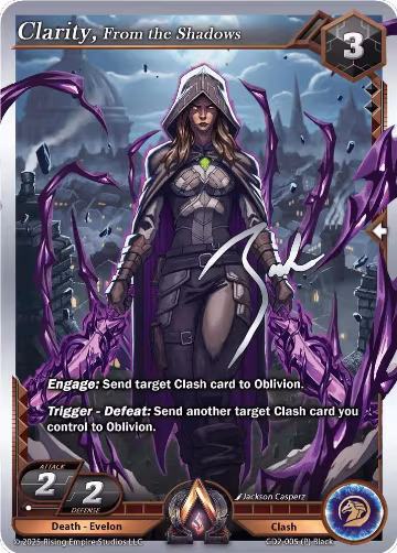 Clarity, From the Shadows (CD2-005) — card price