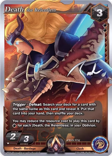 Death, the Relentless (CD2-008) — card price