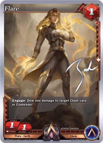 Flare (CD2-009), Champion Deck: Zach Bunn — Alpha Clash card price