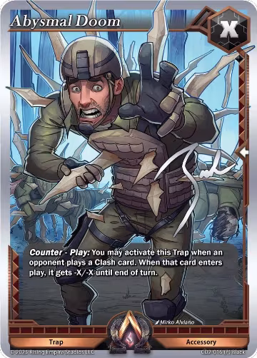 Abysmal Doom (CD2-016), Champion Deck: Zach Bunn — Alpha Clash card price