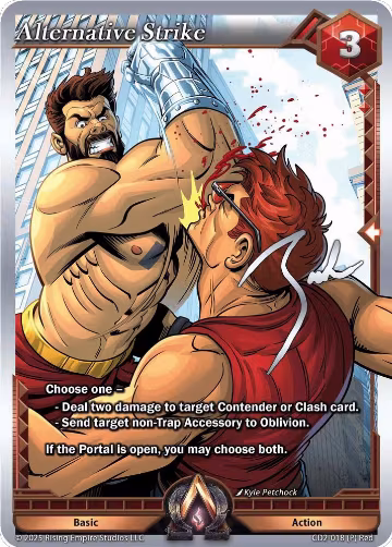 Alternative Strike (CD2-018), Champion Deck: Zach Bunn — Alpha Clash card price