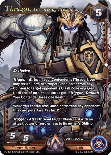 Thragor, Terrorizing Presence (AC6-022) — card price