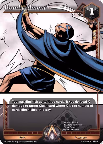 Bombardment (AC6-033), Echoes of Eternity — Alpha Clash card price