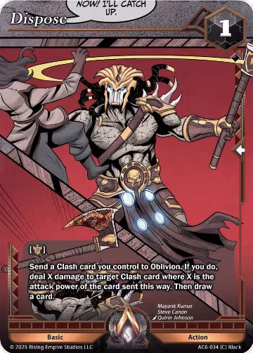 Dispose (AC6-034), Echoes of Eternity — Alpha Clash card price
