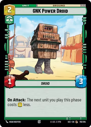 GNK Power Droid (110/264), Secrets of Power — Star Wars card price
