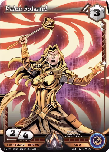 Valen Solariel (AC6-087), Echoes of Eternity — Alpha Clash card price