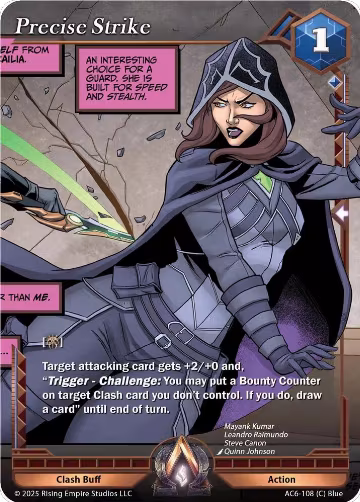 Precise Strike (AC6-108), Echoes of Eternity — Alpha Clash card price