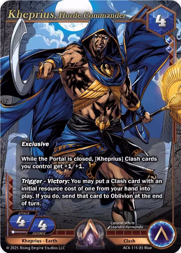Kheprius, Horde Commander (AC6-115), Echoes of Eternity — Alpha Clash card price