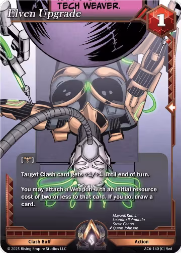 Elven Upgrade (AC6-140), Echoes of Eternity — Alpha Clash card price