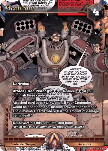 Mech Suit (AC6-174), Echoes of Eternity — Alpha Clash card price