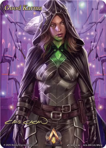 Good Karma (Iconic Art) (AC6-094), Echoes of Eternity — Alpha Clash card price