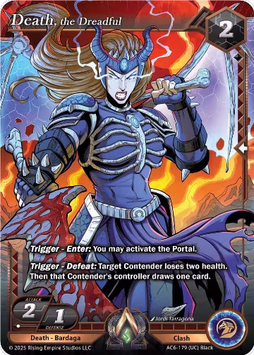 Death, the Dreadful (AC6-179), Echoes of Eternity — Alpha Clash card price