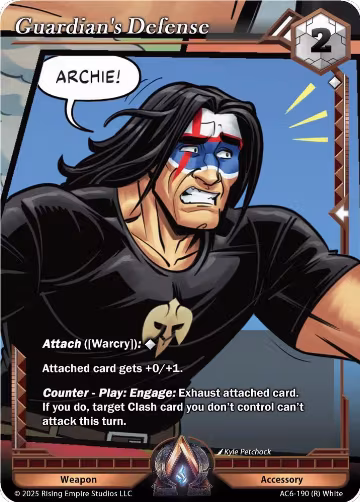 Guardian's Defense (AC6-190), Echoes of Eternity — Alpha Clash card price