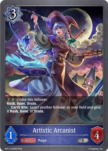 Artistic Arcanist (BP11-042EN), Bullet of Fate — Shadowverse card price