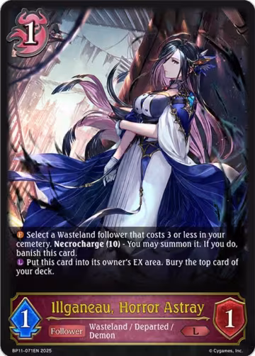Illganeau, Horror Astray (BP11-071EN), Bullet of Fate — Shadowverse card price
