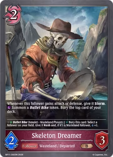 Skeleton Dreamer (BP11-082EN), Bullet of Fate — Shadowverse card price