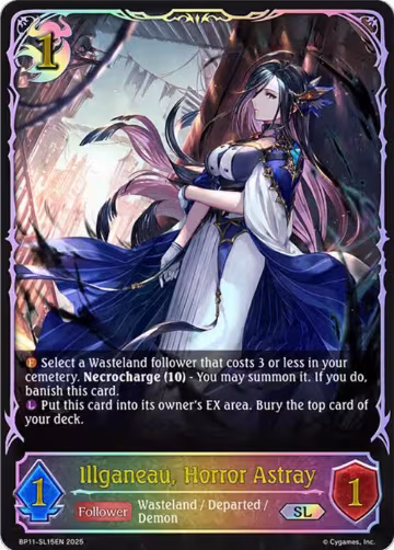 Illganeau, Horror Astray (SL) (BP11-SL15EN), Bullet of Fate — Shadowverse card price