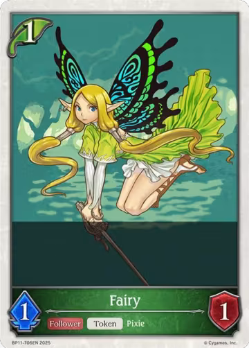 Fairy (BP11-T06EN), Bullet of Fate — Shadowverse card price