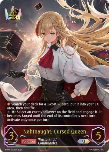 Nahtnaught, Cursed Queen (U) (BP11-U02EN) — card price