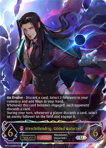 Iceschillendrig, Gilded Autocrat (Evolved) (U) (BP11-U05EN) — card price