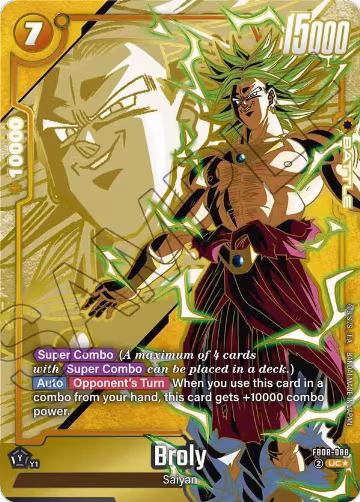 Broly - FB08-088 (Alternate Art) (FB08-088) — card price