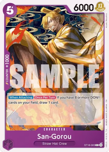 San-Gorou (Reprint) (ST18-003), Premium Booster -The Best- Vol. 2 — One Piece card price