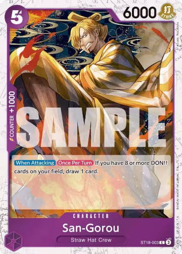 San-Gorou (Pirate Foil) (ST18-003), Premium Booster -The Best- Vol. 2 — One Piece card price