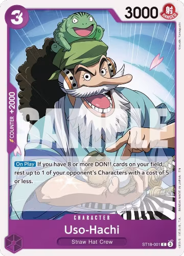 Uso-Hachi (Reprint) (ST18-001), Premium Booster -The Best- Vol. 2 — One Piece card price