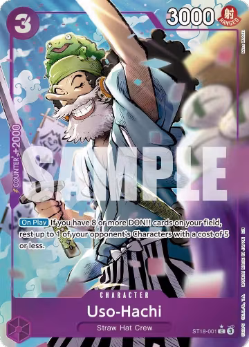 Uso-Hachi (Alternate Art) (ST18-001), Premium Booster -The Best- Vol. 2 — One Piece card price