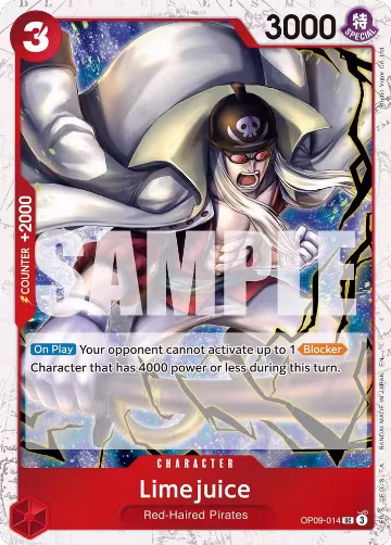 Limejuice (Pirate Foil) (OP09-014), Premium Booster -The Best- Vol. 2 — One Piece card price