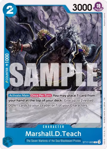 Marshall.D.Teach - ST17-005 (ST17-005), Premium Booster -The Best- Vol. 2 — One Piece card price