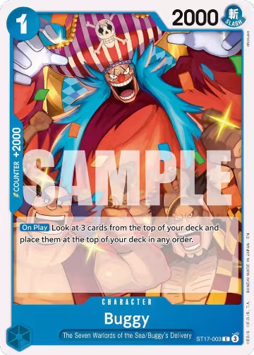 Buggy - ST17-003 (Reprint) (ST17-003), Premium Booster -The Best- Vol. 2 — One Piece card price