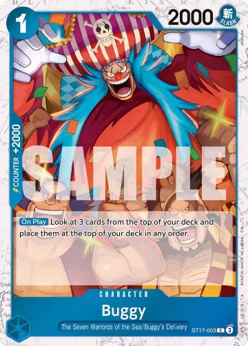 Buggy - ST17-003 (Pirate Foil) (ST17-003), Premium Booster -The Best- Vol. 2 — One Piece card price