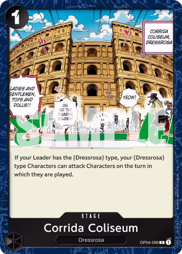 Corrida Coliseum (Pirate Foil) (OP04-096), Premium Booster -The Best- Vol. 2 — One Piece card price