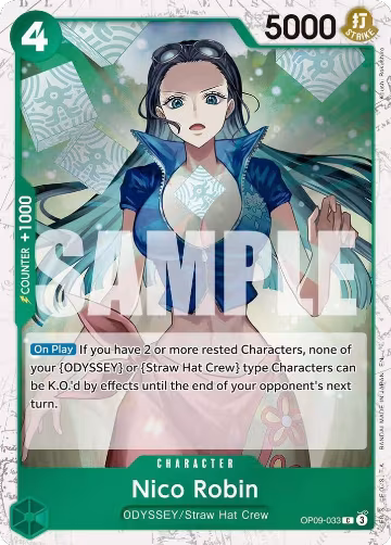 Nico Robin - OP09-033 (Pirate Foil) (OP09-033), Premium Booster -The Best- Vol. 2 — One Piece card price