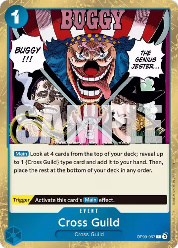 Cross Guild (Reprint) (OP09-057), Premium Booster -The Best- Vol. 2 — One Piece card price