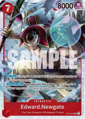 Edward.Newgate - ST15-002 (Reprint) (ST15-002), Premium Booster -The Best- Vol. 2 — One Piece card price