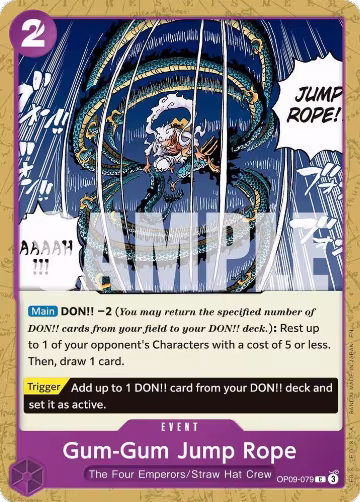 Gum-Gum Jump Rope (Reprint) (OP09-079), Premium Booster -The Best- Vol. 2 — One Piece card price