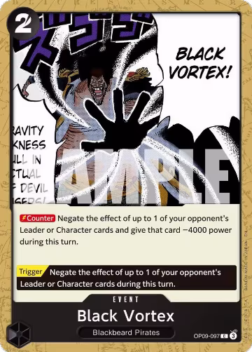 Black Vortex (Reprint) (OP09-097), Premium Booster -The Best- Vol. 2 — One Piece card price