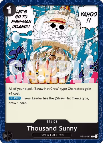 Thousand Sunny (Reprint) (ST14-017), Premium Booster -The Best- Vol. 2 — One Piece card price