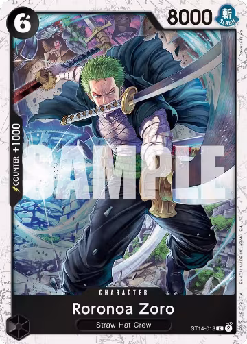 Roronoa Zoro - ST14-013 (Pirate Foil) (ST14-013), Premium Booster -The Best- Vol. 2 — One Piece card price