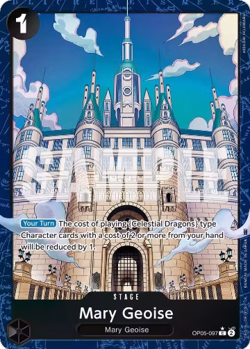 Mary Geoise (Alternate Art) (OP05-097), Premium Booster -The Best- Vol. 2 — One Piece card price