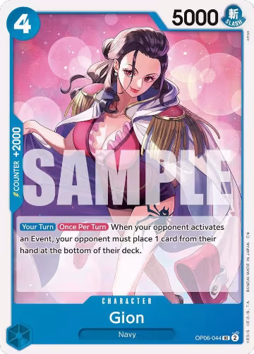 Gion (Reprint) (OP06-044), Premium Booster -The Best- Vol. 2 — One Piece card price