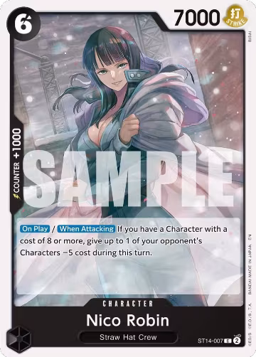 Nico Robin - ST14-007 (Reprint) (ST14-007), Premium Booster -The Best- Vol. 2 — One Piece card price
