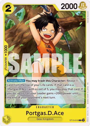 Portgas.D.Ace - ST13-010 (Reprint) (ST13-010), Premium Booster -The Best- Vol. 2 — One Piece card price