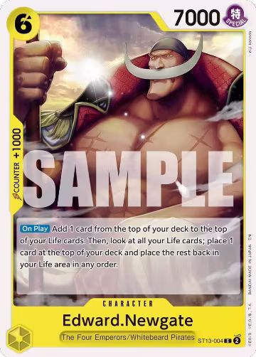 Edward.Newgate - ST13-004 (Reprint) (ST13-004), Premium Booster -The Best- Vol. 2 — One Piece card price