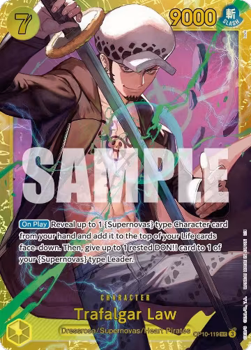 Trafalgar Law - OP10-119 (Reprint) (OP10-119), Premium Booster -The Best- Vol. 2 — One Piece card price